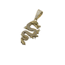 10k Dragon Fly Pendant NEW
