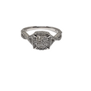 10k 0.30ct + 0.20ct Engagement Ring