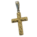 Cross Pendant in 10k Gold CP025