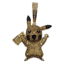 Pikachu 1.13ct Pendentif en or 10k SP 10810