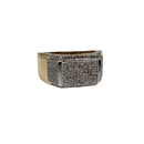 Diamant Bague 0.59ct Or jaune 10k SR 10832 A