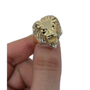 10k Lion Ring New