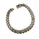 Bracelet Monaco 9mm 10k taille diamant NOUVEAU