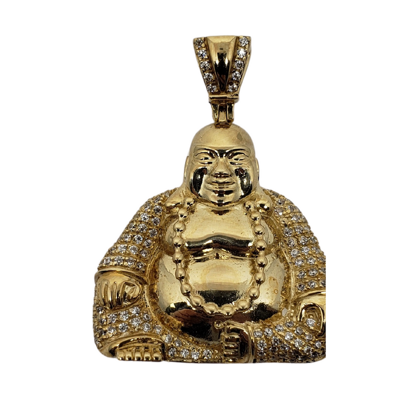 Buddha Pendant 10k Yellow Gold MP-015