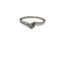 10k 0.05ct White Gold Engagement Ring