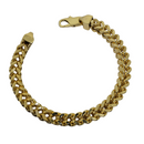 8mm 10k Franco Yellow Gold NEW
