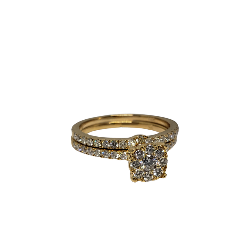 14k 0.77ct Diamonds Engagement Ring