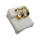 10k Yellow Gold Huggies Earring BD-0023