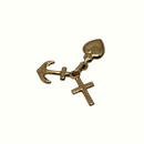 10k Gold Cross MELS-046