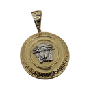 2 Tone medusa Yellow Gold 10K VP-029