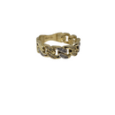 10k 5.5mm 2tons Miami cuban link ring