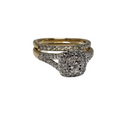 10k 0.50ct Bague de fiançailles