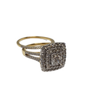 10k 1.14ct Diamond Ring New