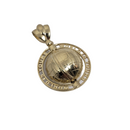 world is yours 10k Gold Pendant sj-602