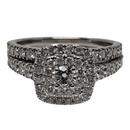 Diamond Ring 1.00ct in 14k White Gold SKR13223-100H-WG