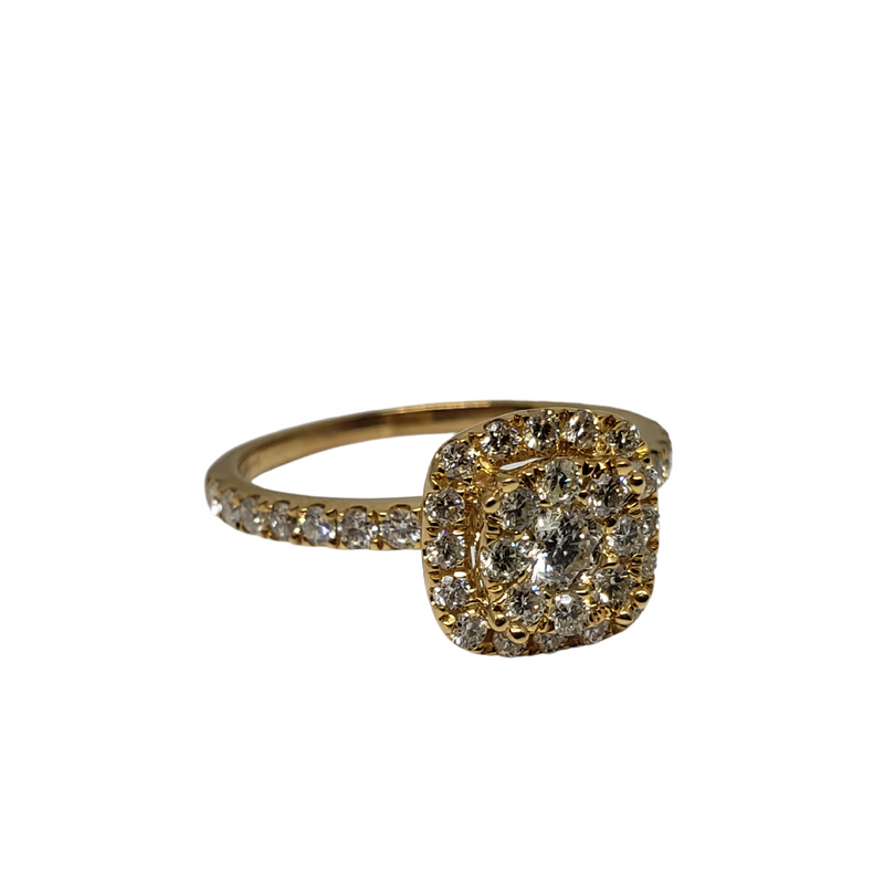 14k 0.82ct Diamonds Engagement Ring