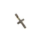 10k 0,28ct Diamants Pendentif Croix Nouveau