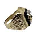 Albertelli Gold Ring for Men MR-005
