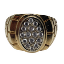 Solanio Gold Ring 10k for Men MR-157