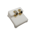 10k Jaune Or Huggies Boucle d'oreille BD-0021
