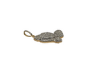 Prière à la main avec croix 2.00CT Pendentif en Diamant en or 10k DP-0027