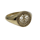Three ring 10k Gold J-009