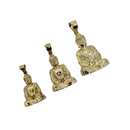 Buddha Pendant 10k Yellow Gold MP-014