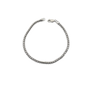 Bracelet de glace en or blanc 10k
