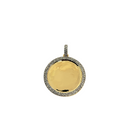 10k 0.78ct SI Diamond Memory Round Pendant