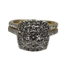 Diamant Bague 1.00ct Or jaune 10k SKR20833-100