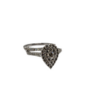 10k 1.10ct Pear Diamond ring New