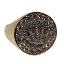 Rolly 02 Gold Ring 10k for Men MR-145