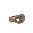 Puffx3 ring10k Gold