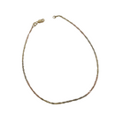 10k singapour 3color gold Ankle chain