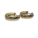 Huggies en or jaune 10k NOUVEAU