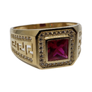 De Santis Gold Ring for Men MR-038