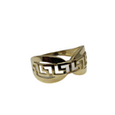 10k Greek design infinity Ring New