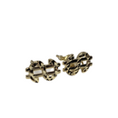 Boucles d'oreilles signe du dollar 10k Nouveau
