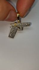 9mm 0.45t Diamonds 10K Gold SP12801