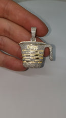 10k 1.65ct diamond Pyrex Chef