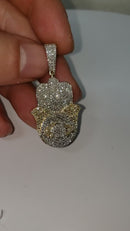 10k Hamsa 1.34ct Diamonds NEW