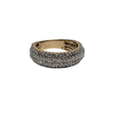 Diamant Bague 1.09ct Or jaune 10k SR 11585
