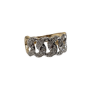 Diamant Bague 0.54ct Or jaune 10k SR 10170 A
