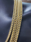 7MM 10k Diamond Cut Franco Chain FC013