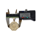 Lion 0.58ct Gold Pendant in 10k SP 11366