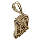 Cagoule 1.31ct Pendentif en or 10k SP 11378 A