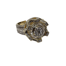 10k Bague Couronne Boss 0.98ct Diamond Ring NEW