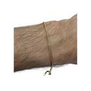 2.6MM Miami Cuban Link Bracelet en or Jaune 10K Pour homme RCB008