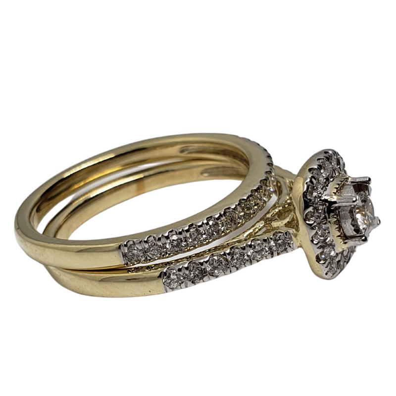 Diamond Ring 0.50ct in 10k Yellow SKR21810-50