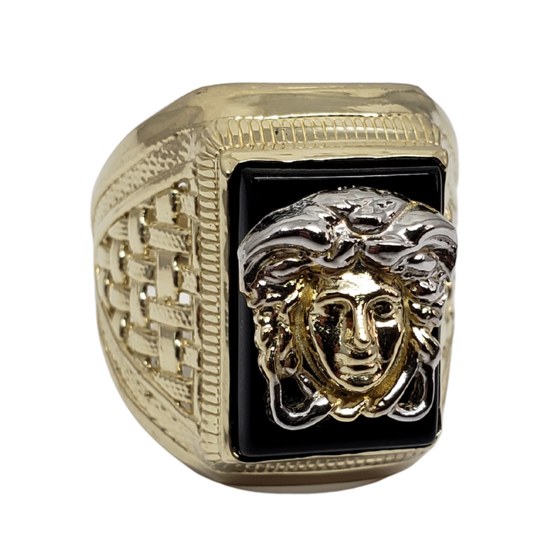 Albertelli Gold Ring for Men MR-005